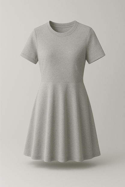 AOP A Line Dress
